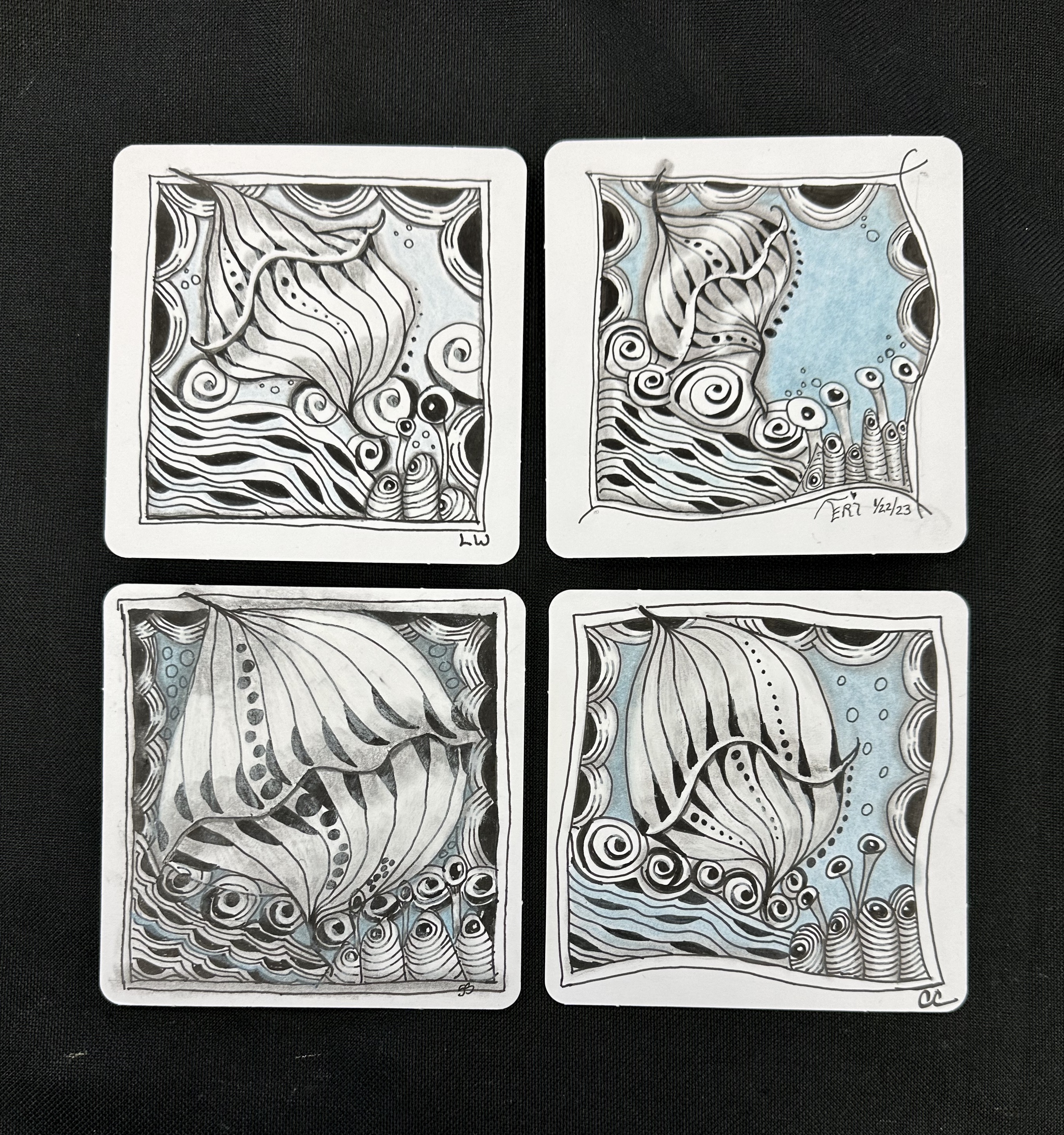 “New Patterns” … – TANGLES BY THE SEA